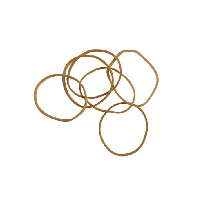 Elastiek Standard Rubber Bands 14 50x1.5mm 1kg 5333 stuks bruin
